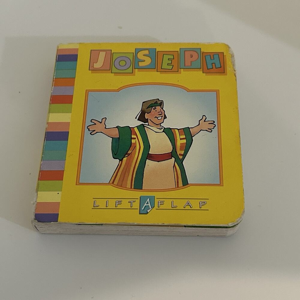 JOSEPH By Landoll - Hardcover Vintage Mini Book 1998 Christian Lift A Flap Book